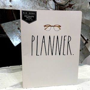 RAE DUNN Classic White 2021 Planner